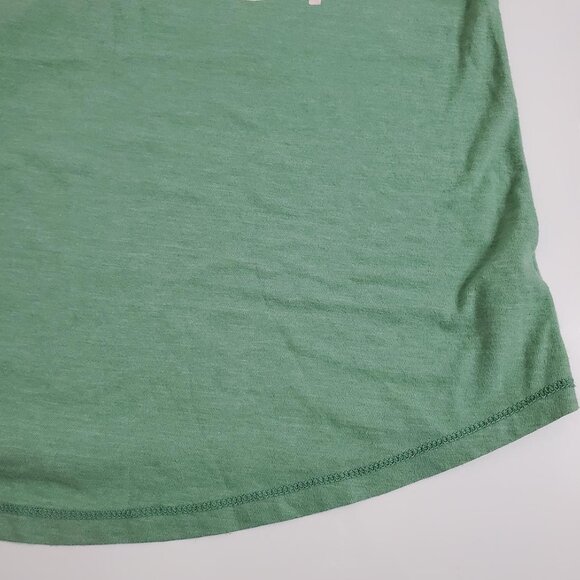 Junk Food Womens Wanted: Pool Boy Tank Medium Cotton Blend Green - Picture 6 of 8